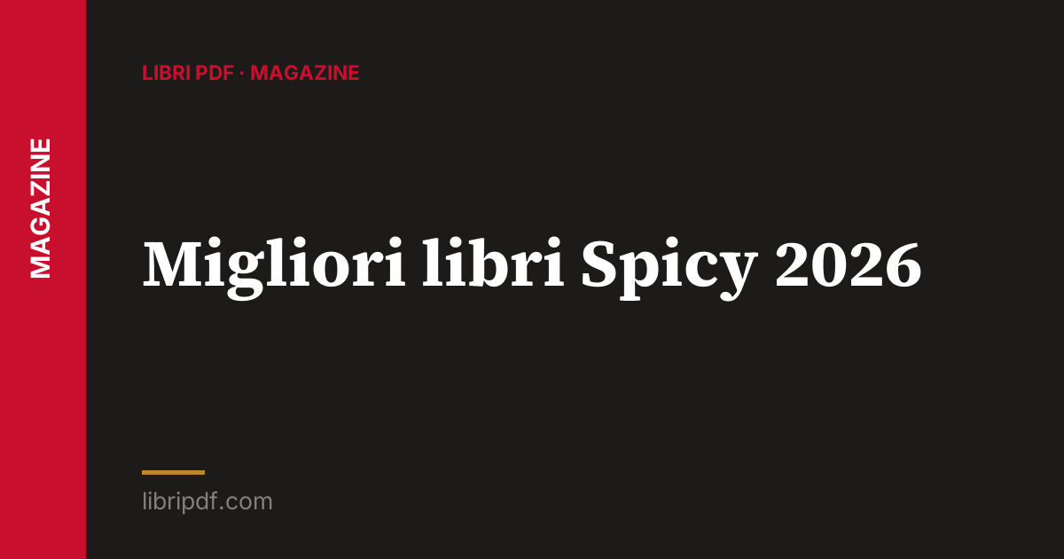 Migliori libri Spicy 2026